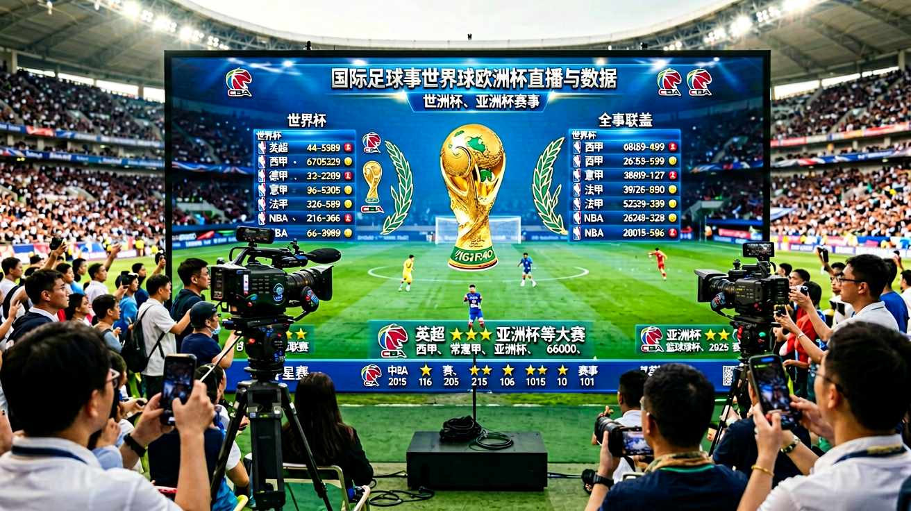 国际足球赛事世界杯欧洲杯等大赛直播与数据